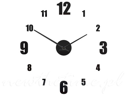 zegar-scienny-czarny-duze-cyfry-nowoczesny-design