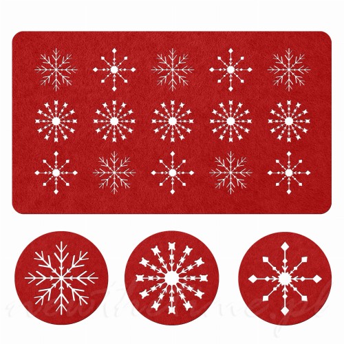 allgero 5 Zestawy SNIEZYNKA CZERWONY A.jpg