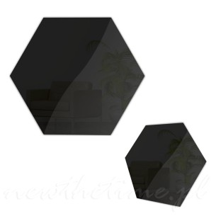 Lustro dekoracyjne hexagony - plaster miodu, na sztuki, mix wariantów