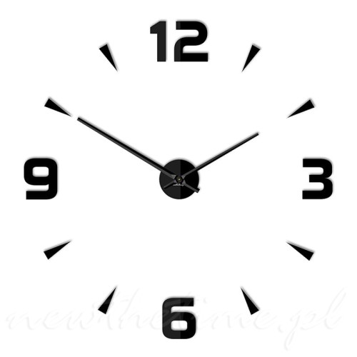 zegar-scienny-czarny-4-cyfry-trojkatne-indeksy