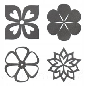 Podkładki filcowe - ZESTAW 4 sztuki GRAY