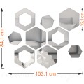 lustro-dekoracyjne-hexagon-design-wnetrze