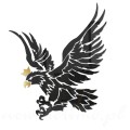 dekoracja-scienna-orzel-czarna-plexi-lustro