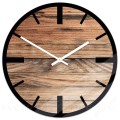 zegar-scienny-szklany-drewno-klasyczny-kreski