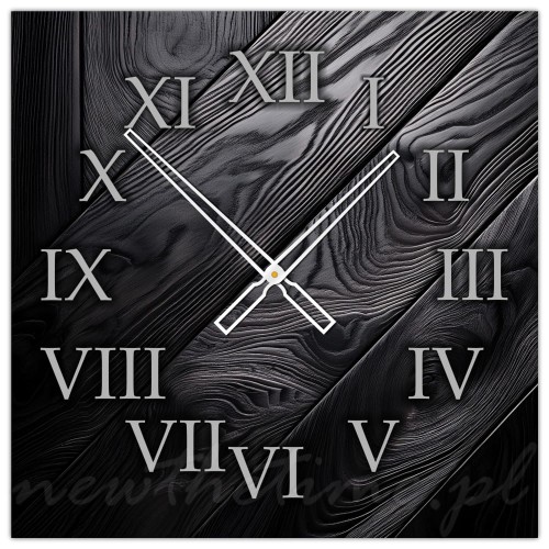 szklany-ciemny-zegar-na-sciane-dark-drewno