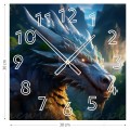 szklany-zegar-na-sciane-dragon-smok-grafika-3d