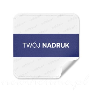 Naklejki - z Twoją grafiką 100 szt. - kwadrat