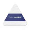 Naklejki - wlepy z Twoim logo 100 szt. - trójkąt