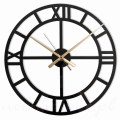 Zegar ścienny ROMEK - rzymski 50 cm, cichy mechanizm
