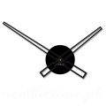 Mechanizm zegarowy - cichy, płynący z tarczą szklaną 9 cm