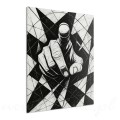 obraz-60-40-cm-czarno-biala-reka-sztuka-nowoczesna-abstrakcja