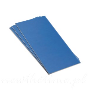 Laminat grawerski do lasera CO2 - LZ-904 niebieski - biały grawer, 610x305 mm