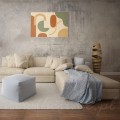 obraz-60-40-cm-abstrakcyjny-forms-cieple-kolory-geometryczne-wizualizacja-na-betonowej-scianie