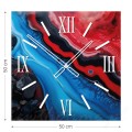zegar-scienny-szklo-hartowane-kolorowa-abstrakcja