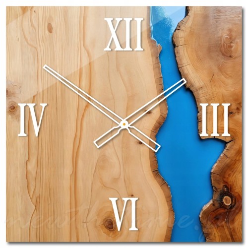 zegar-scienny-drewno-zywica-szklany