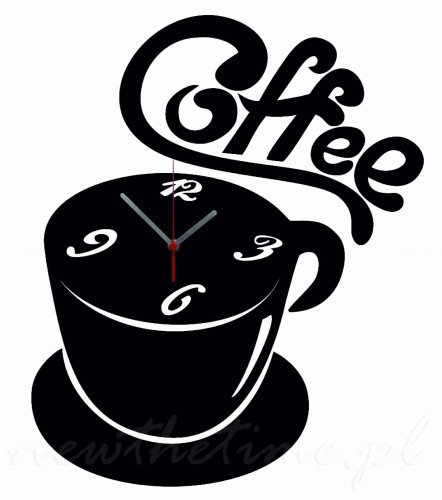 zegar-scienny-kawa-naklejany