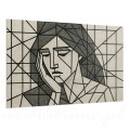 obraz-60-40-cm-abstrakcyjny-geometryczny-portret-kobiety-monochromoatyczna-kolorystyka