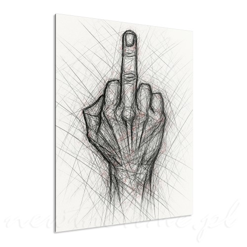 obraz-60-40-cm-signal-abstrakcyjny-monochromatyczny-narysowany-reka