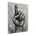 obraz-abstrakcyjny-uplift-szary-motyw-dloni-z-palcem-wskazujacym-60-40-cm