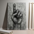 obraz-abstrakcyjny-uplift-szary-motyw-dloni-z-palcem-wskazujacym-wizualizacja-1-oparty-o-szara-sciane-60-40-cm