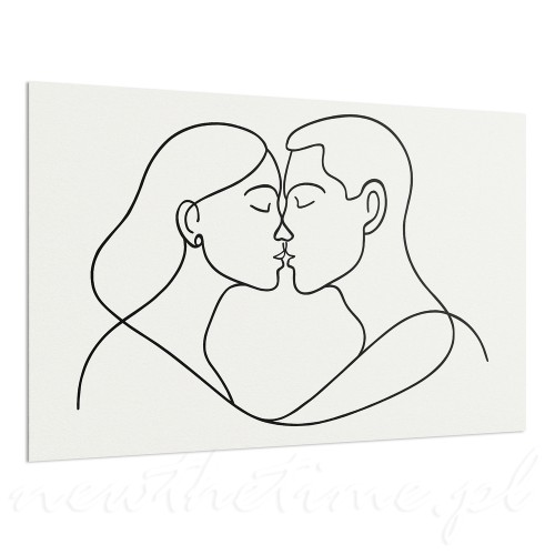 obraz-abstrakcyjny-unity-line-art-para-zakochanych-ludzi-pocalunek-60-40-cm