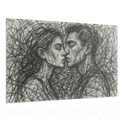 obraz-abstrakcyjny-entanglement-szkic-line-art-para-zakochanych-ludzi-pocalunek-60-40-cm