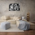obraz-abstrakcyjny-paradox-kubizm-para-ludzi-pocalunek-odcienie-szarosci-czarny-bialy-wizualizacja-3-na-betonowej-scianie-60-40-cm