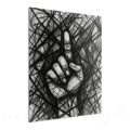 Obraz-na-plotnie-maelstorm-szkicowa-kompozycja-czarny-bialy-60-40-cm