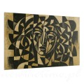 obraz-czarno-zloty-kubistyczny-geometryczny-portret-fragmented-muse-60-40-cm