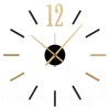 Zegar ścienny primo-12 – nowoczesny zegar z cyfrą 12 złoty