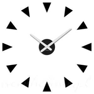 Zegar ścienny Trios – nowoczesny minimalistyczny geometryczny