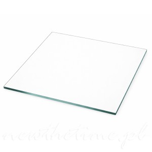 Szkło hartowane kwadrat 50 cm - poler szlif na trapez 4 mm