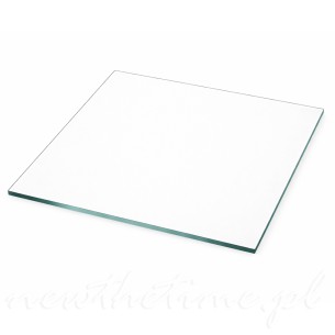 Szkło hartowane 30 cm kwadrat 4mm - szlifowane i polerowane