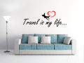 Napis ścienny Travel Love
