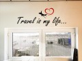 Napis ścienny Travel Love